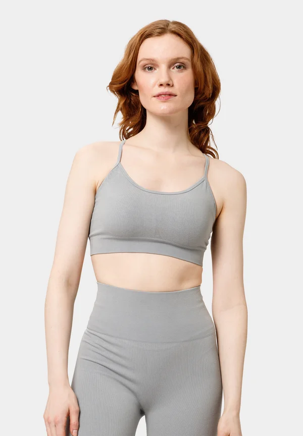 FORM Seamless Adjustable Straps Removable Pads - Bustier - quarry