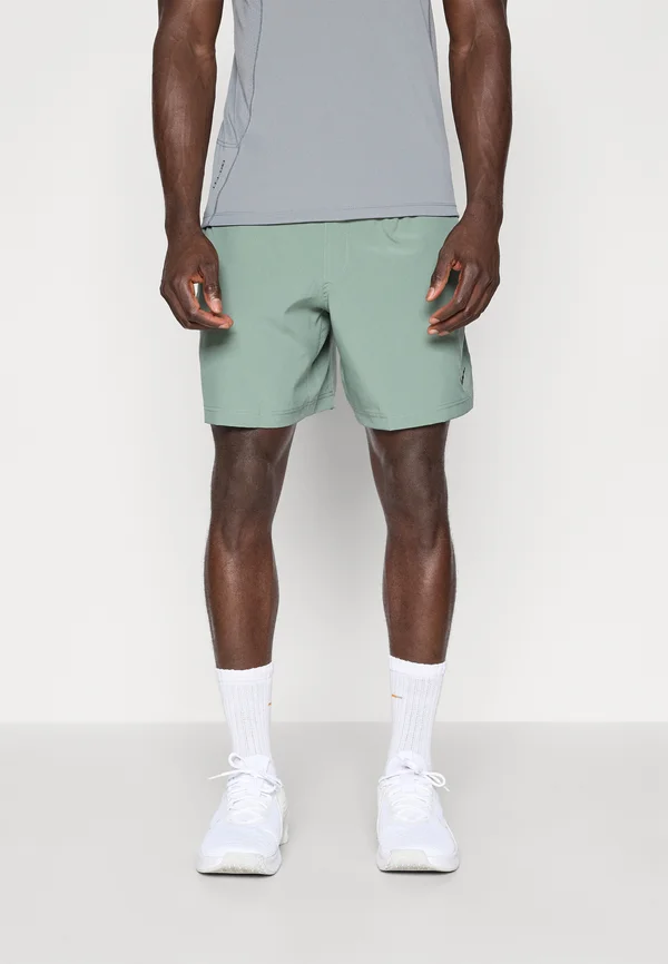 FORM SHORT - Sports shorts - clay green/black