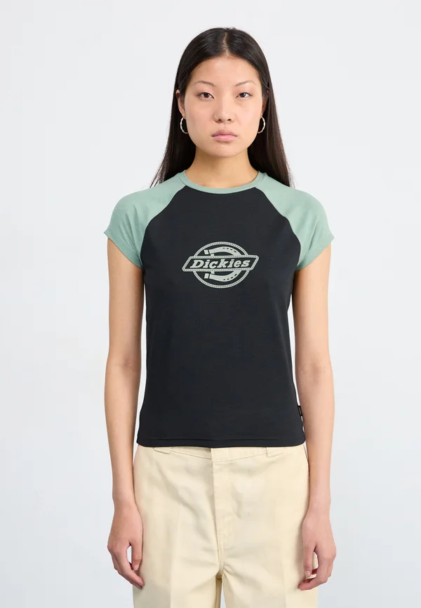 FORTH SHAW TEE - Print T-shirt - sea spray