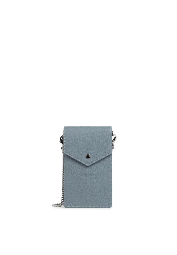 FOULONNÉ PM - Phone pouch - bleu argile