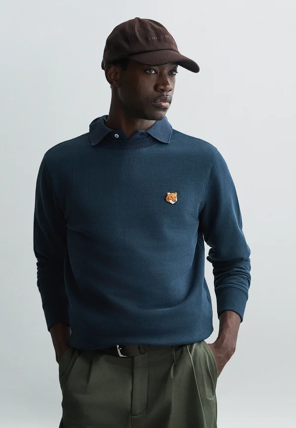FOX HEAD REGULAR - Sweatshirt - classic navy