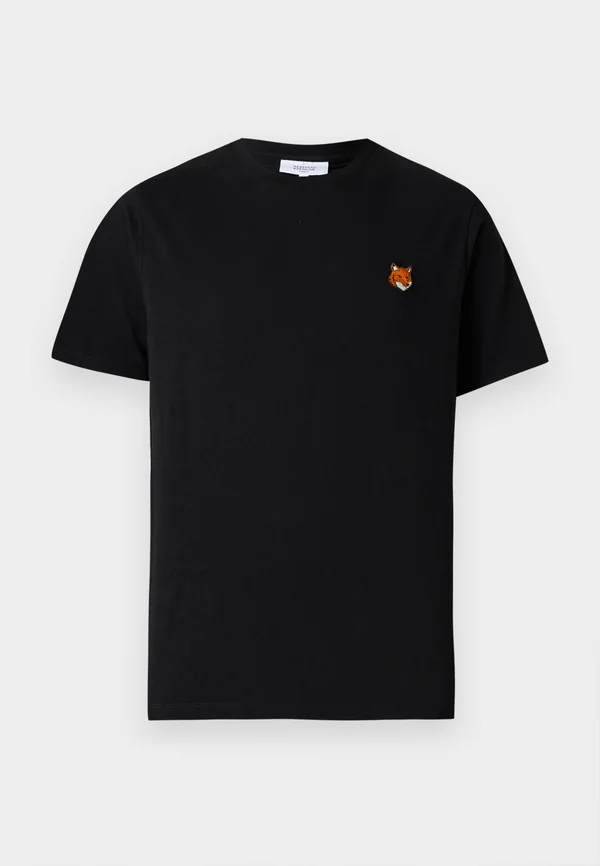 FOX HEAD REGULAR TEE - Basic T-shirt - black