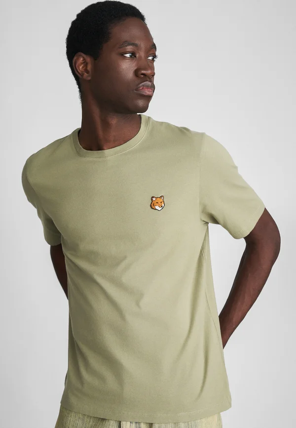 FOX HEAD REGULAR TEE - Basic T-shirt - laurel green
