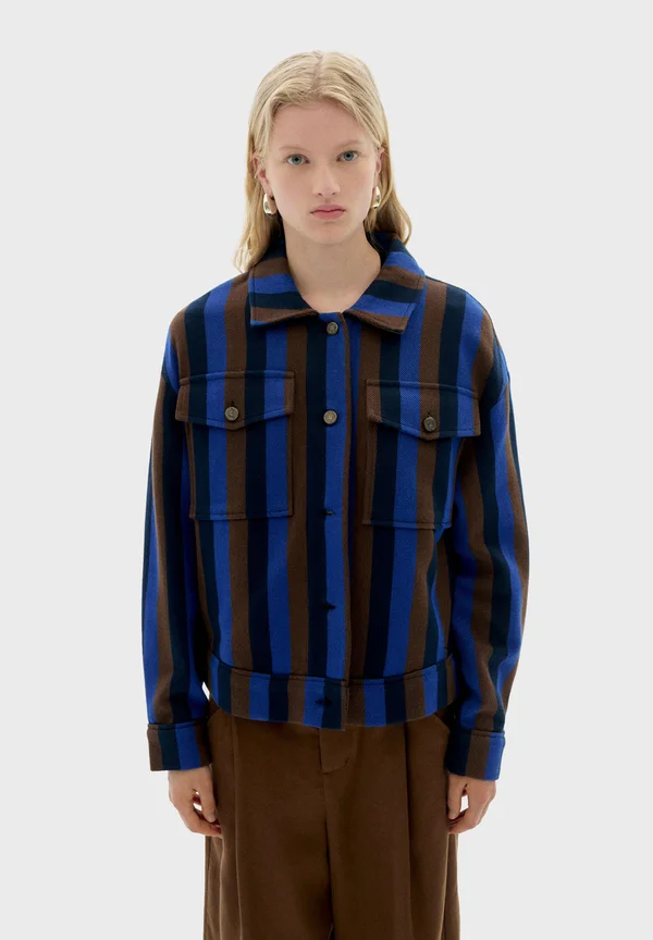 FRANS - Summer jacket - navy blue