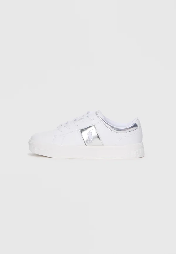FRAZIER - Trainers - white/silver-coloured