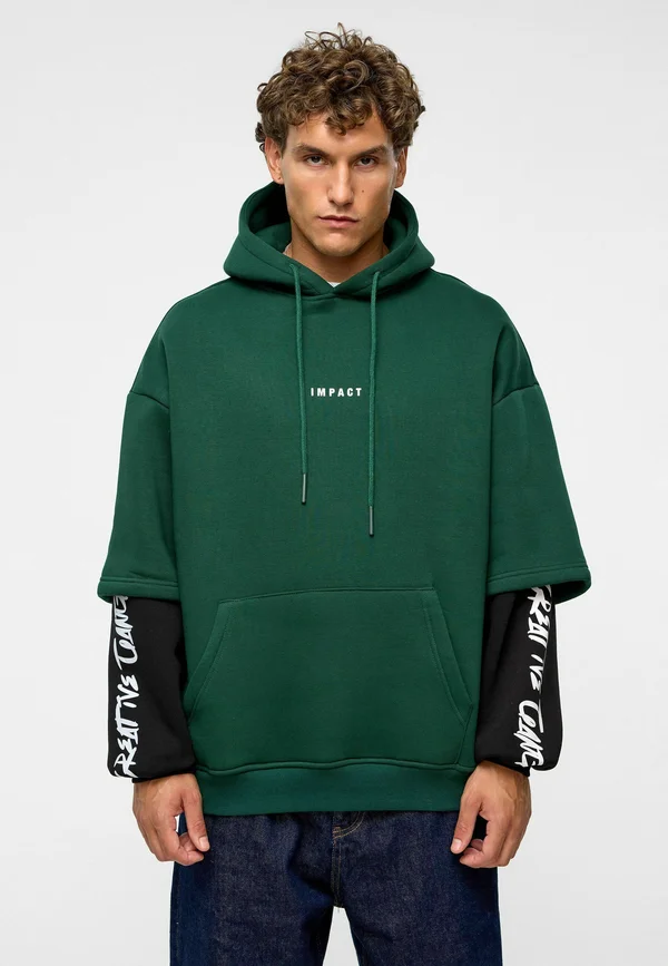 FREDERIK - Hoodie - green