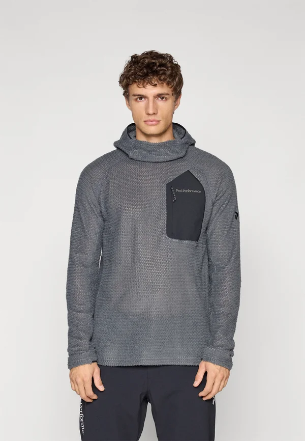 FREELIGHT ALPHA HOOD - Fleece jumper - mountain mist