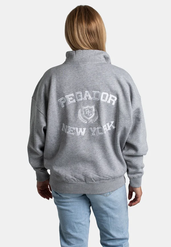 FRIEDA HALFZIP - Sweatshirt - heather grey