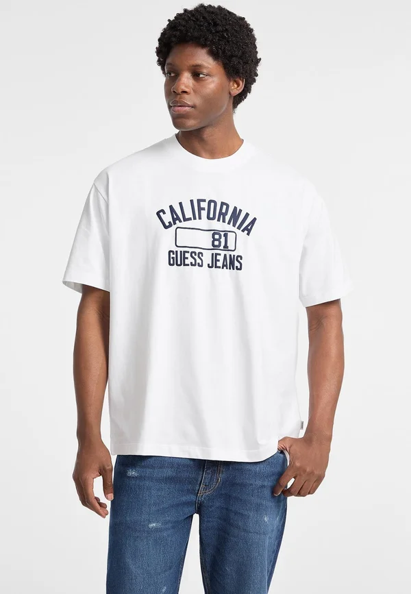 FRONTPRINT - Print T-shirt - weiß