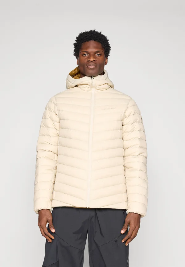 FROST HOOD JACKET - Down jacket - sand fog