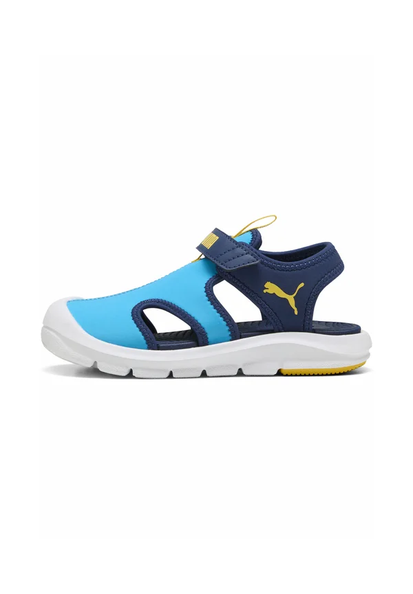 FUN RACER - Walking sandals - speed blue/pelé yellow