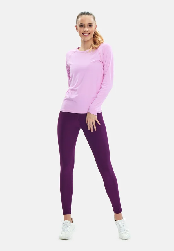 FUNCTIONAL COMFORT - Leggings - dark plum