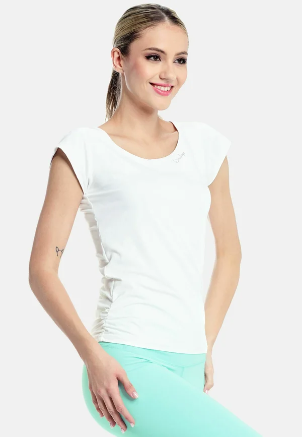 FUNCTIONAL LIGHT AND SOFT  - Sports T-shirt - ivory