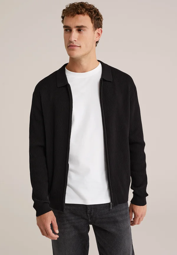 FUNDAMENTALS - Cardigan - black