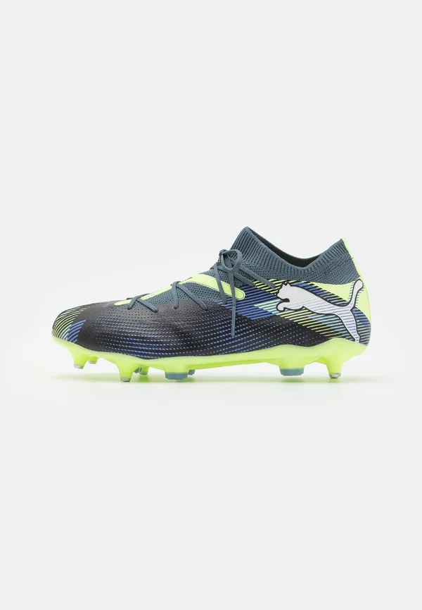 FUTURE 7 MATCH MXSG - Soft-ground football boots - gray skies/white/fizzy apple