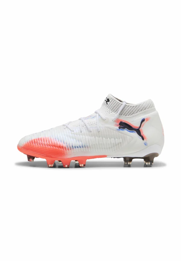 FUTURE 8 ULTIMATE AG - Football boots artificial grass - white/black/glowing red