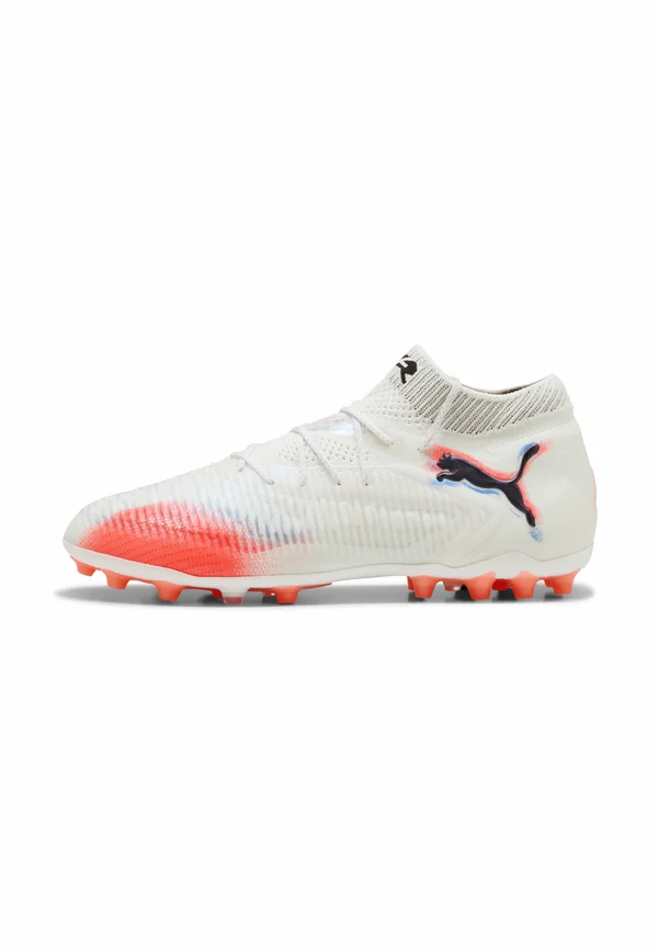FUTURE 8 ULTIMATE - Football boots artificial grass - white/black/glowing red