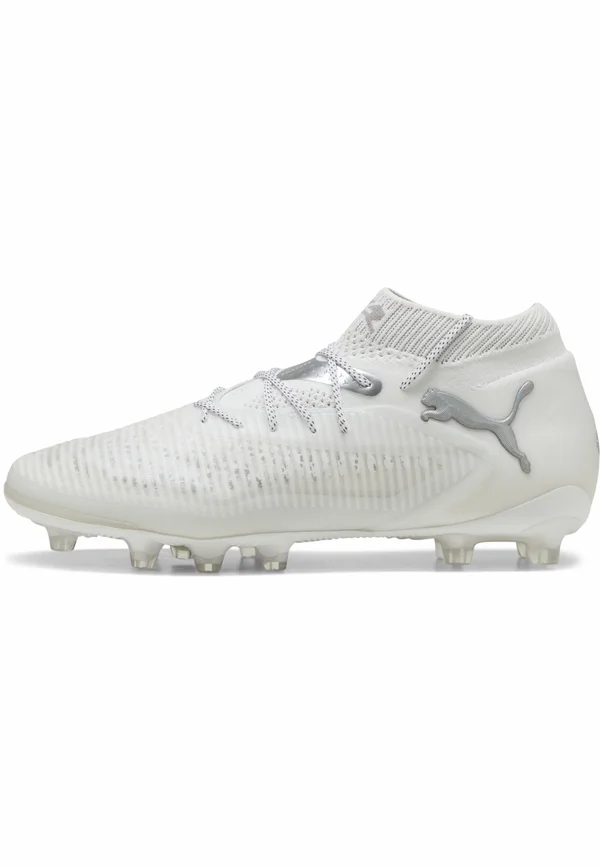 FUTURE 8 ULTIMATE - Football boots artificial grass - white/matte silver