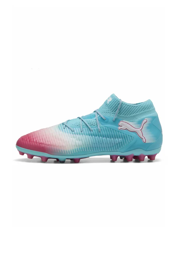 FUTURE 8 ULTIMATE RE-CHARGE  - Firm-ground football boots - hero blue- white-sunset pink