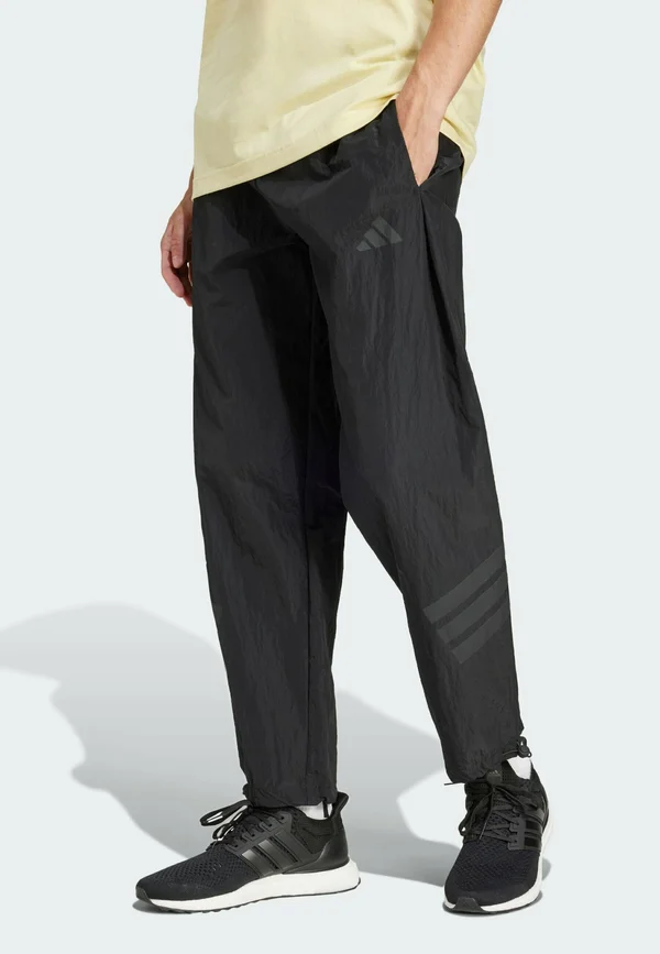 FUTURE ICON 3-STRIPES WOVEN LOOSE - Tracksuit bottoms - black