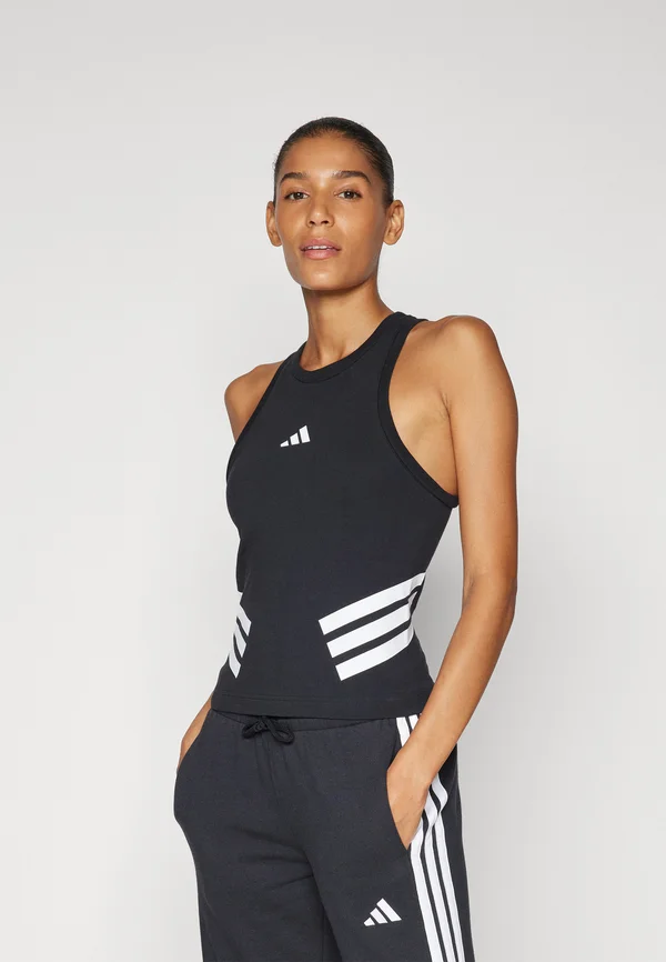 FUTURE ICONS THREE STRIPES - Top - black