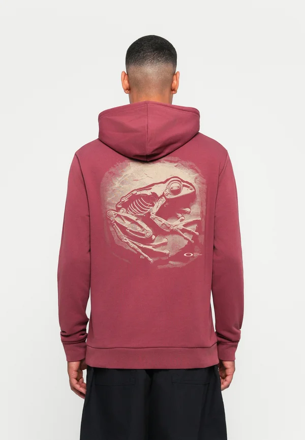 FUTURESCAPE FOSSIL HOODIE - Hoodie - rosewood