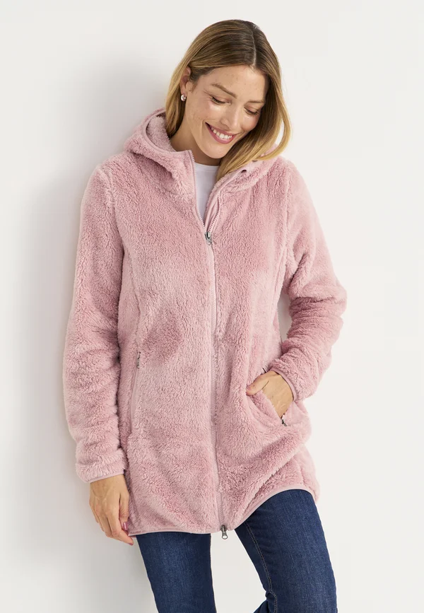 FUZZY  - Fleece jacket - old rose