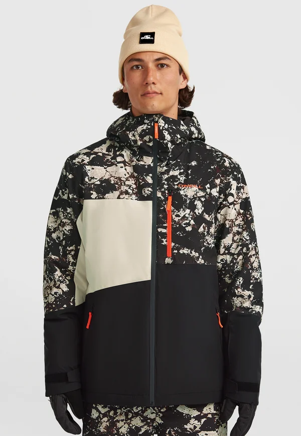 FWC CRUZ TRIPLE  - Ski jacket - black beige quarry