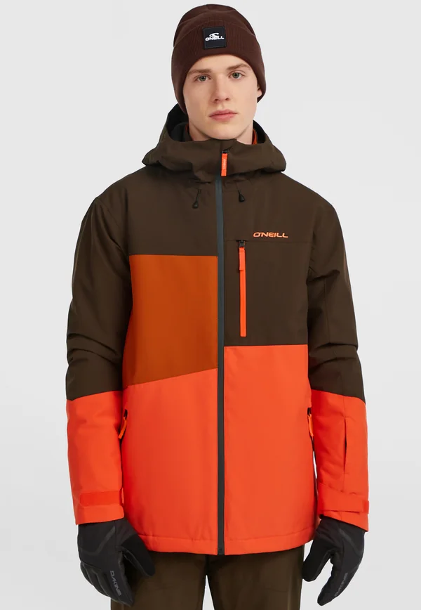 FWC CRUZ TRIPLE  - Ski jacket - coffee bean colour block