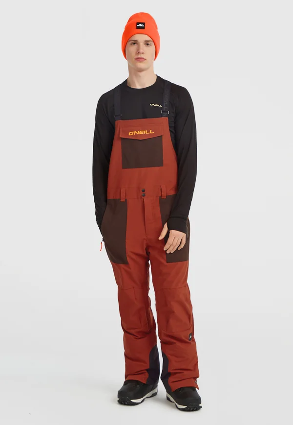 FWC PEAK  - Ski pants - bonfire colour block