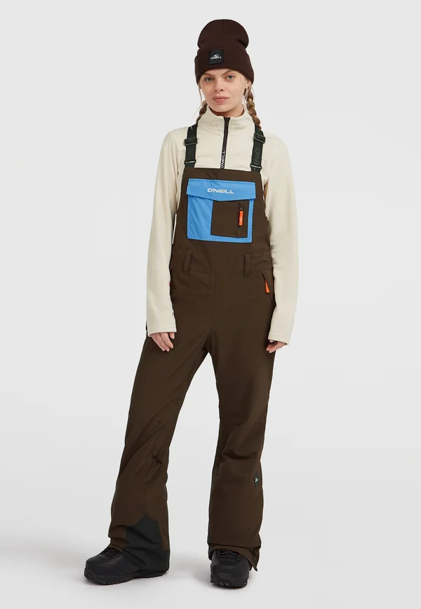 FWC'PEAK  - Ski pants - coffee bean colour block