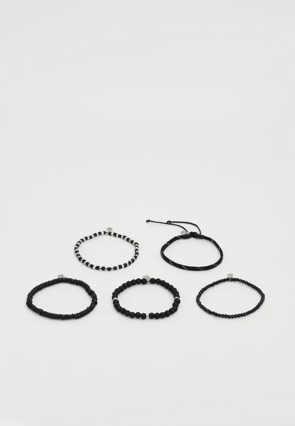 GABRIEL BRACELET COMBO UNISEX 5 PACK - Bracelet - black