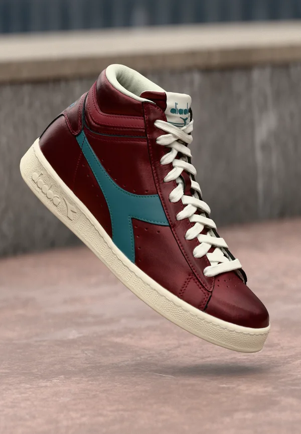 GAME METALLIC - Trainers - redwood