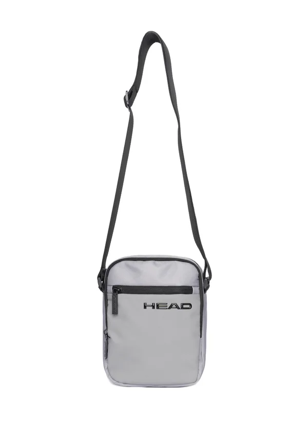 GAME REPORTER 2 COMPARTMENTS - Cross body bag - light grey