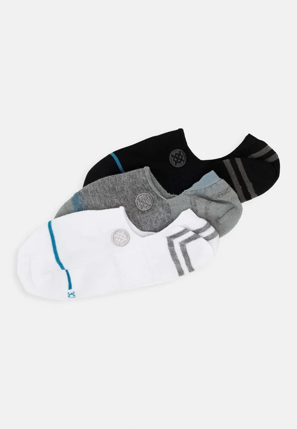 GAMUT 3 PACK - Trainer socks - white/black/grey