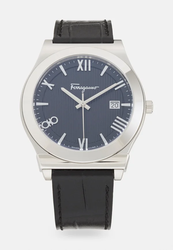GANCINI GENT - Watch - black/silver-coloured
