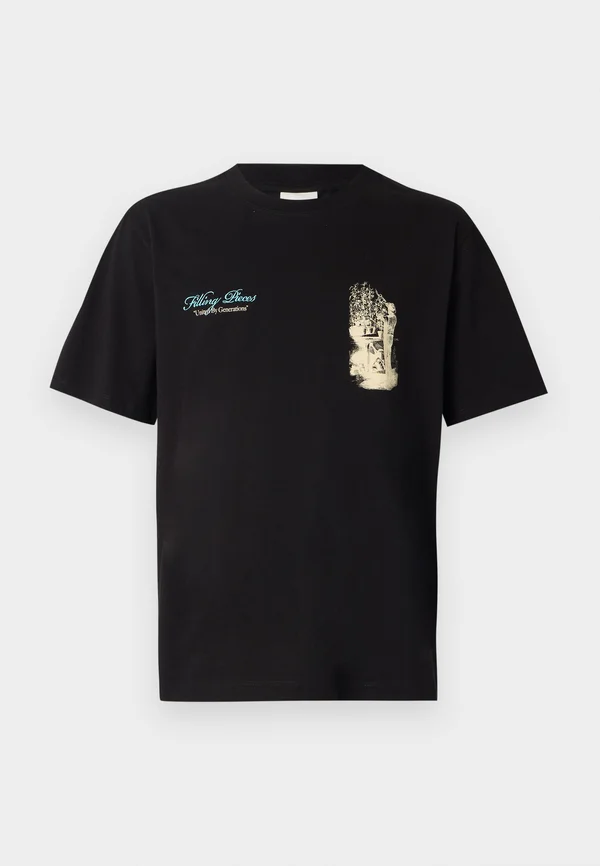 GARDENER UNISEX - Print T-shirt - black