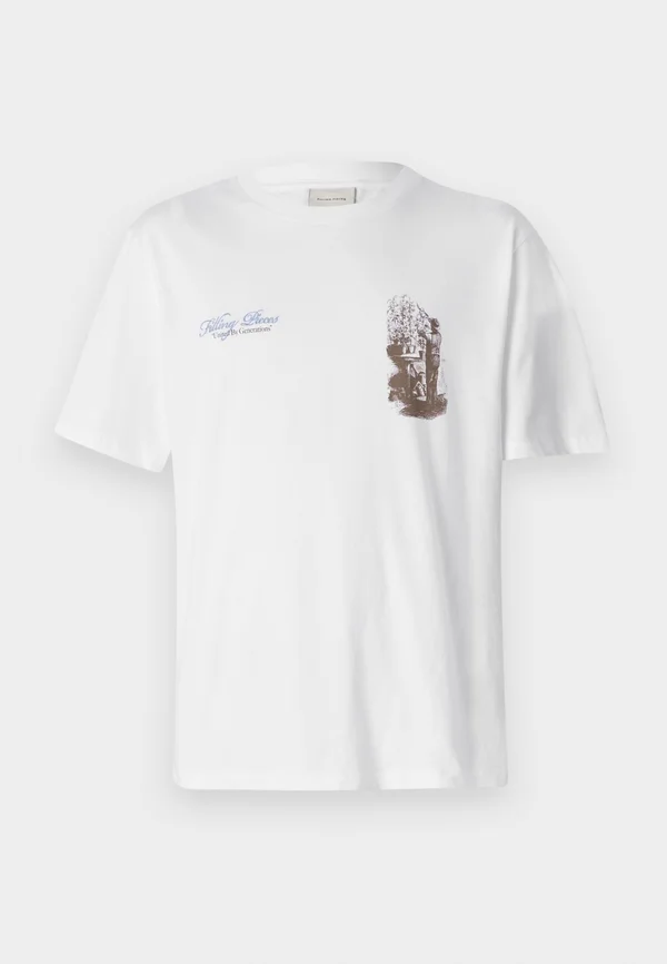 GARDENER UNISEX - Print T-shirt - white