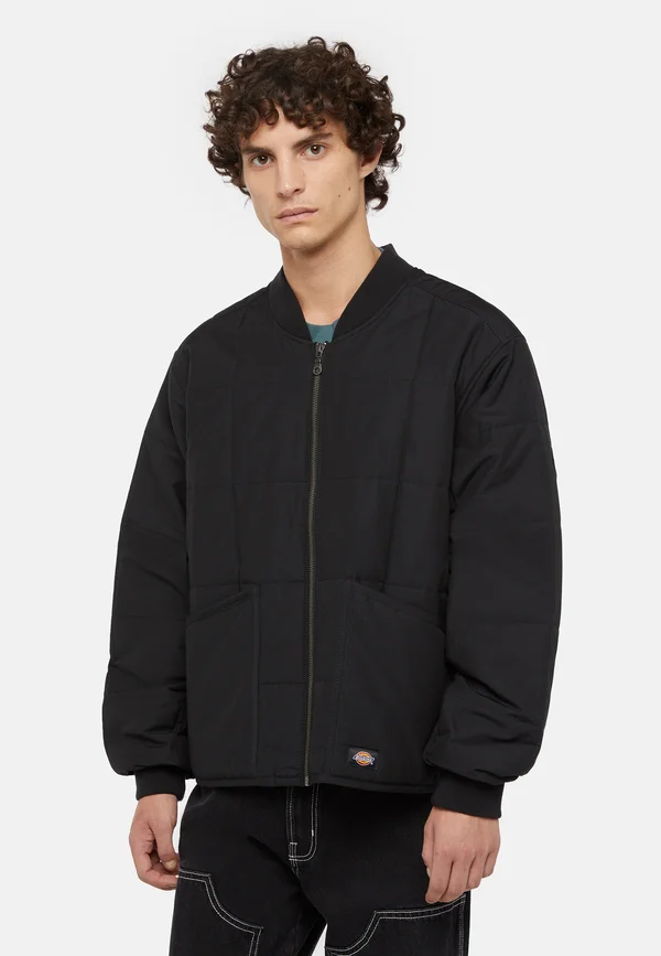 GARDINER  - Bomber Jacket - black