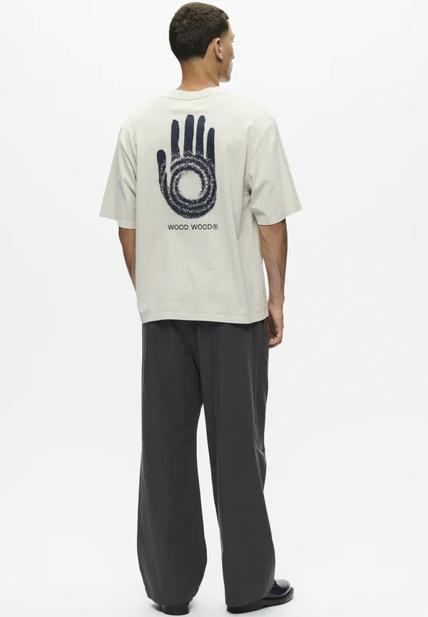 GARY TEE INTEL - Print T-shirt - washed moonstruck