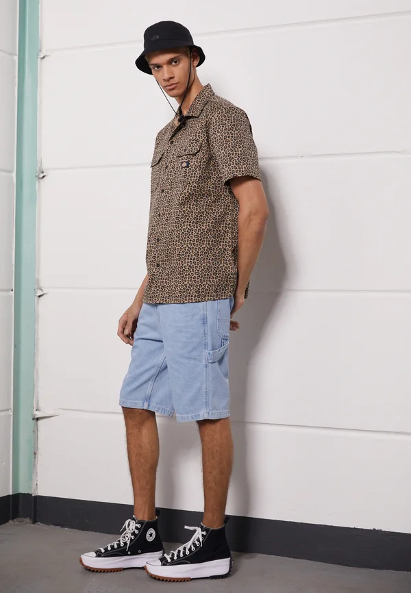 GARYVILLE - Denim shorts - blue