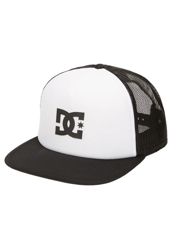 GAS STATION - CASQUETTE TRUCKER - Cap - white   black