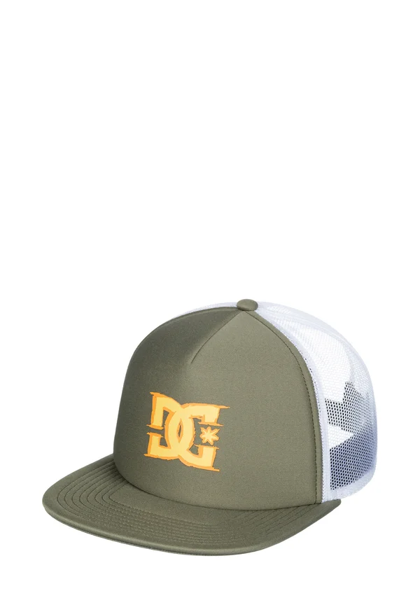 GAS STATION TRUCKER - Cap - tpc deep lichen green