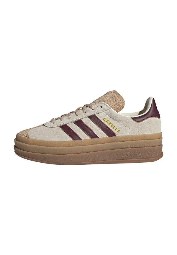GAZELLE BOLD - Trainers - cream white   maroon   magic beige
