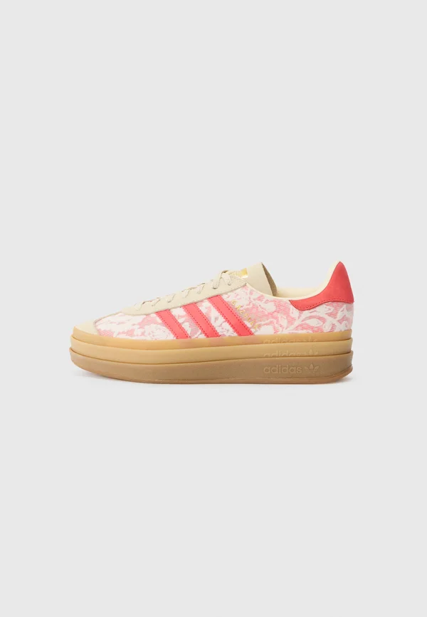 GAZELLE BOLD - Trainers - white/cream white/better scarlet