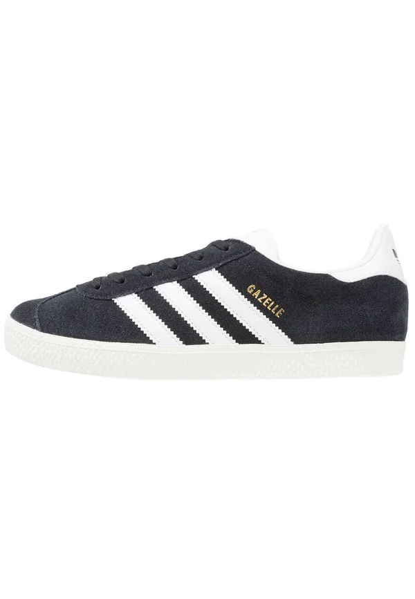 GAZELLE UNISEX - Trainers - core black/white/gold metallic