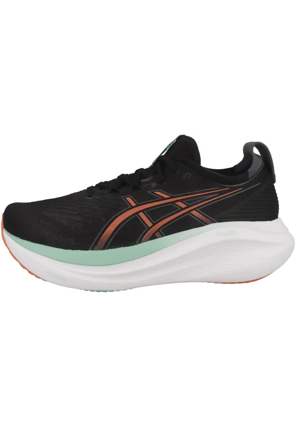 GEL NIMBUS 27 - Road running shoes - black coral reef