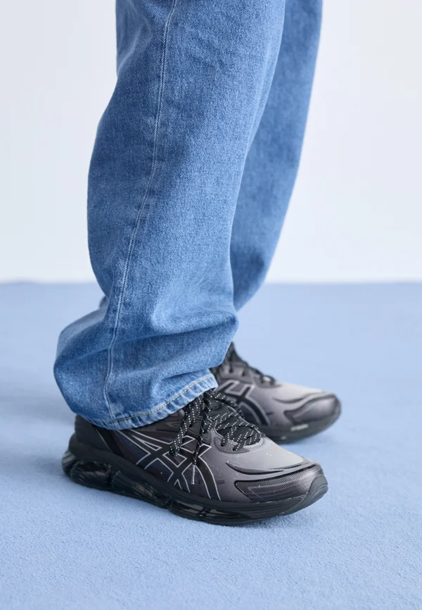 GEL QUANTUM UNISEX - Trainers - black/cement grey