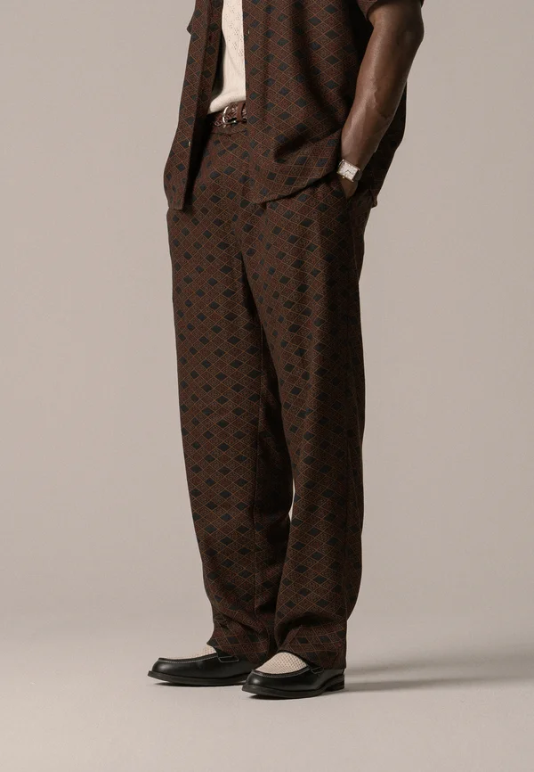 GEMME TROUSERS UNISEX - Trousers - black