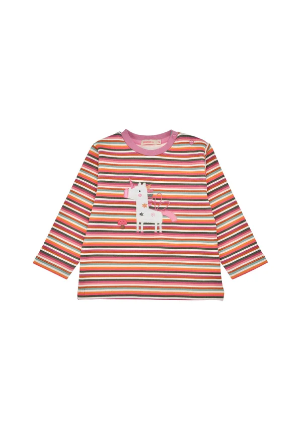 GERINGELT EINHORN - Long sleeved top - rot